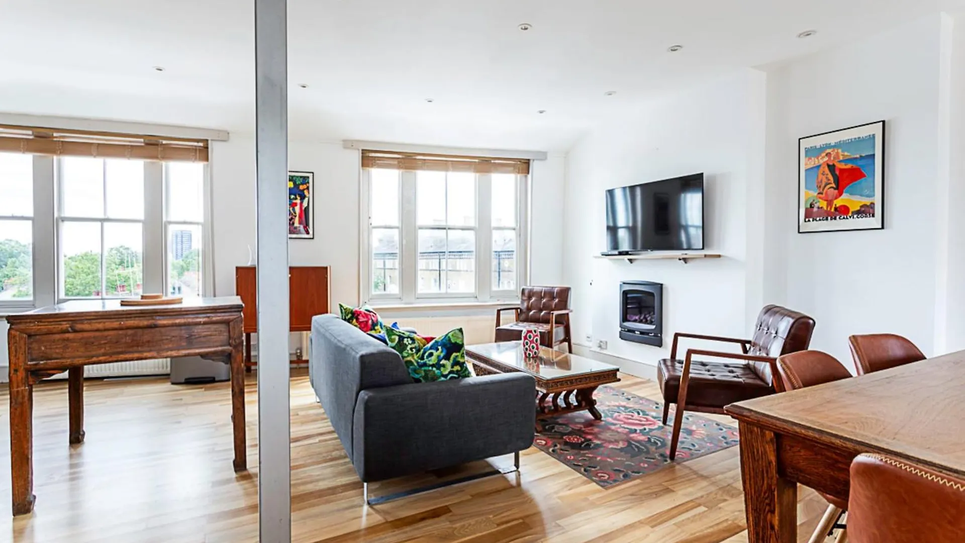 Contemporary Open Plan Penthouse Apartment London United Kingdom