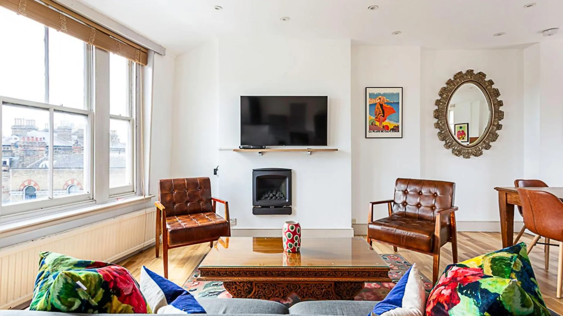 Contemporary Open Plan Penthouse Apartment London