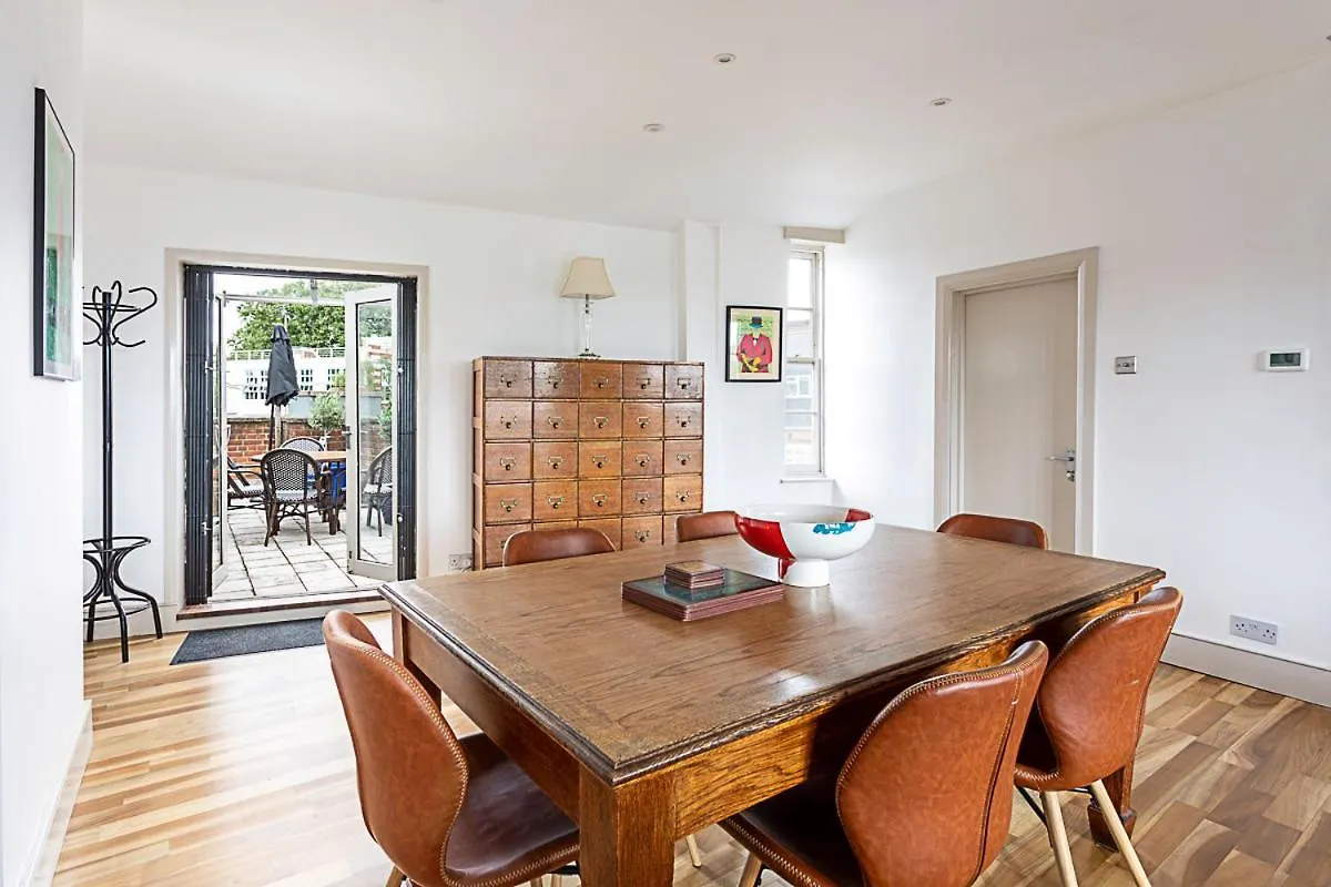 Contemporary Open Plan Penthouse Apartment London United Kingdom