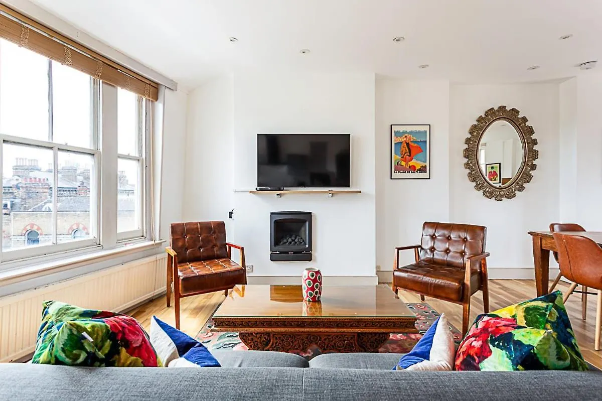 Contemporary Open Plan Penthouse Apartment London